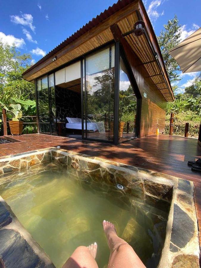 Glamping Salento Con Jacuzzi Climatizado Hotell Exteriör bild