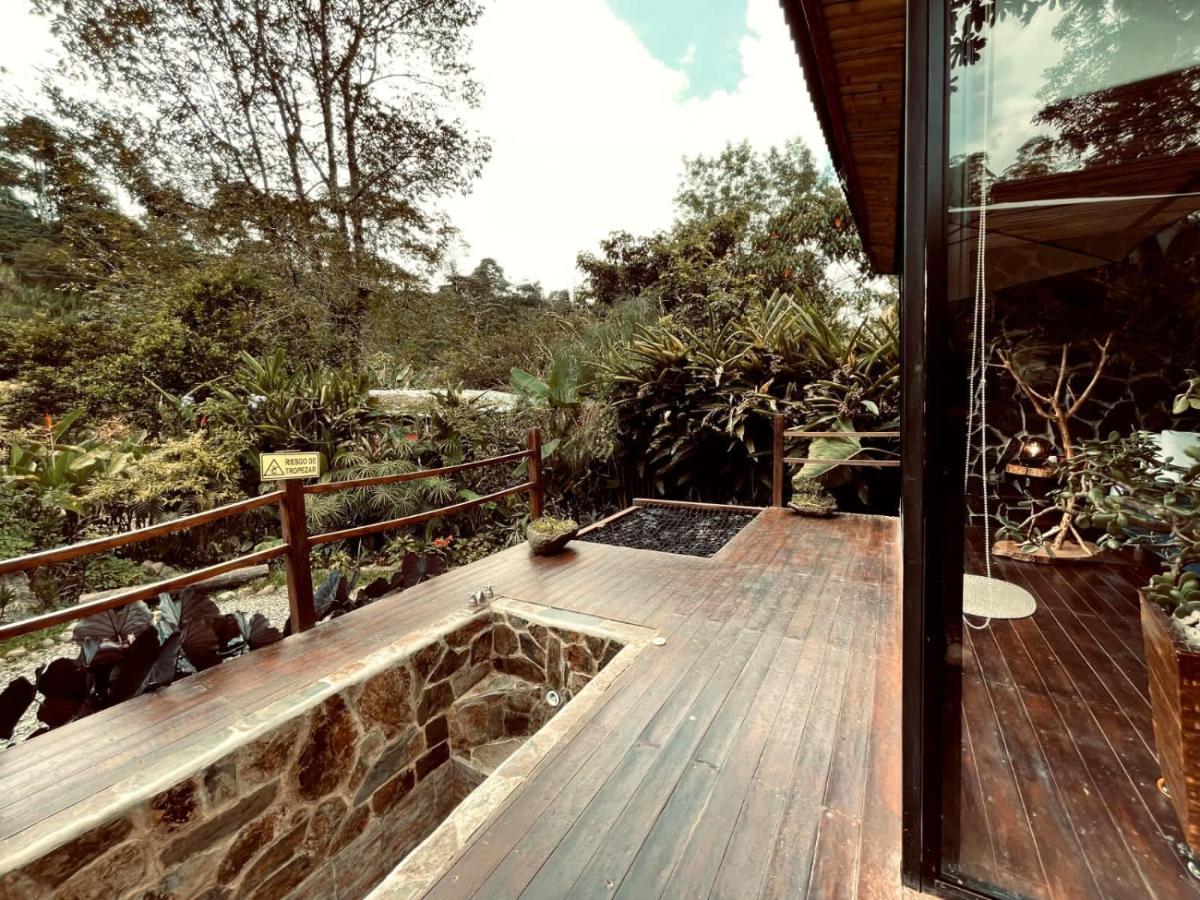 Glamping Salento Con Jacuzzi Climatizado Hotell Exteriör bild