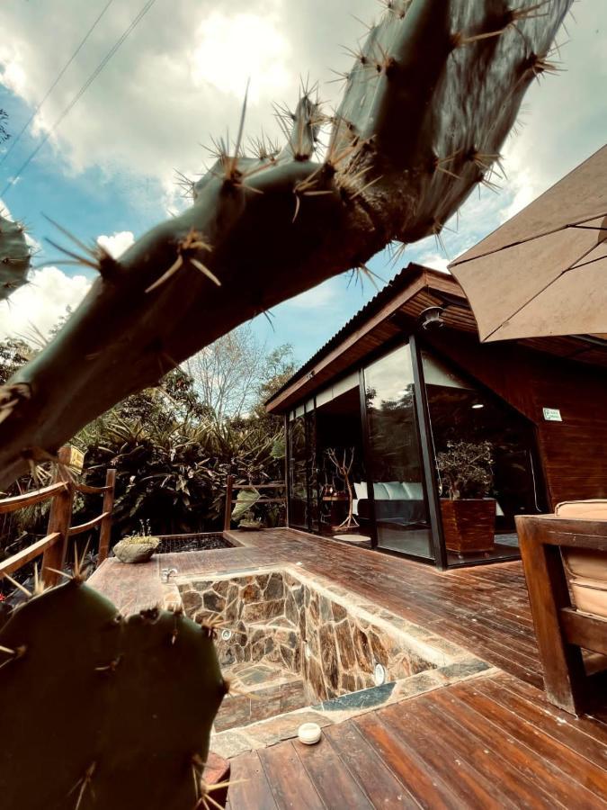 Glamping Salento Con Jacuzzi Climatizado Hotell Exteriör bild